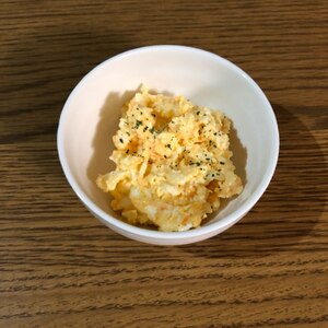 レンジで簡単♪たまごサラダ